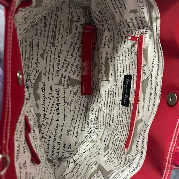 Barr + Barr XL Red Tote - Picture 5 of 6